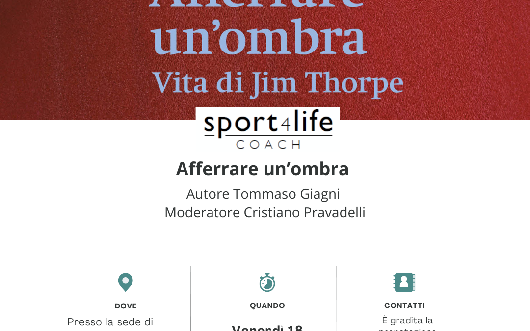 18 ottobre – Afferrare un’ombra di Tommaso Giagni